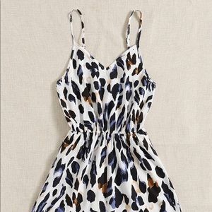 Shein Multicolor Cheetah Romper